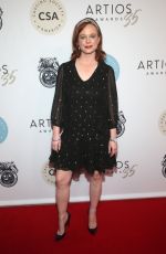 THORA BIRCH at Casting Society of America’s Artios Awards in Beverly Hills 01/30/2020