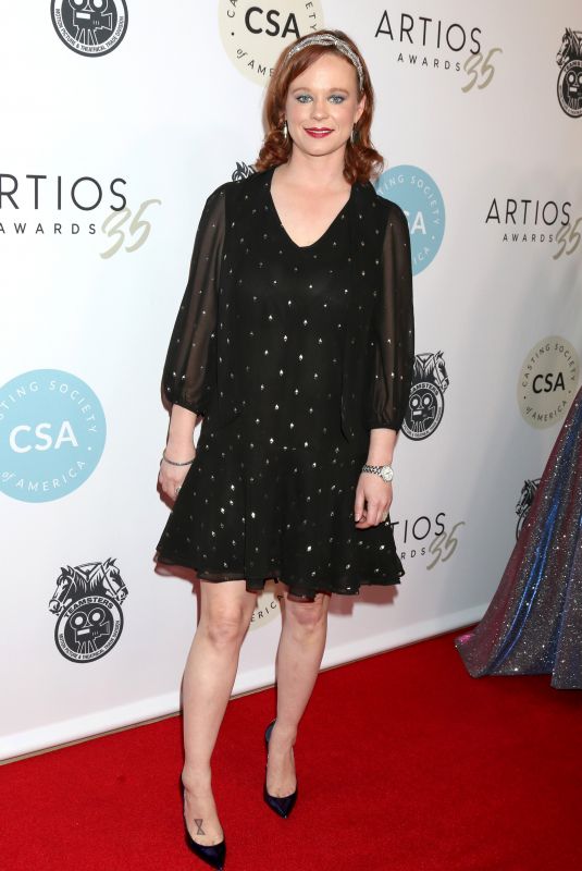 THORA BIRCH at Casting Society of America’s Artios Awards in Beverly Hills 01/30/2020