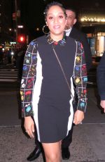 TIA MOWRY Arrives at Build Studio 02/04/2020