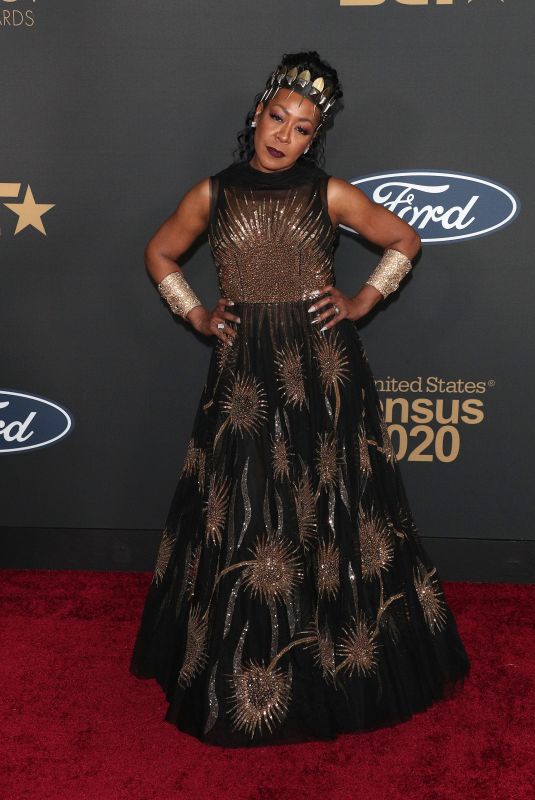 TICHINA ARNOLD at 51st Naacp Image Awards in Pasadena 02/22/2020