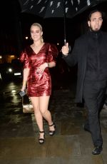 TIGERLILY TAYLOR Arrives at NME Awards After-party in London 02/12/2020