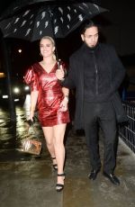TIGERLILY TAYLOR Arrives at NME Awards After-party in London 02/12/2020