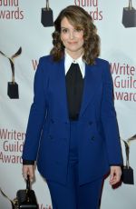 TINA FEY at 72nd Annual Writers Guild Awards in New York 02/01/2020