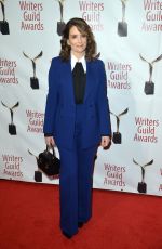 TINA FEY at 72nd Annual Writers Guild Awards in New York 02/01/2020