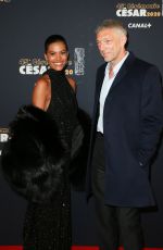 TINA KUNAKEY at Cesar Film Awards 2020 in Paris 02/28/2020