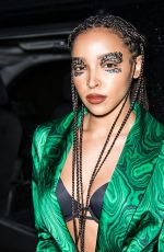 TINASHE at Helmut Lang and Libertine Fashion Show in New York 02/10/2020