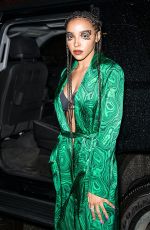 TINASHE at Helmut Lang and Libertine Fashion Show in New York 02/10/2020