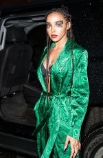 TINASHE at Helmut Lang and Libertine Fashion Show in New York 02/10/2020