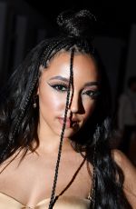 TINASHE at Palm Angels Fashion Show at NYFW in New York 02/09/2020