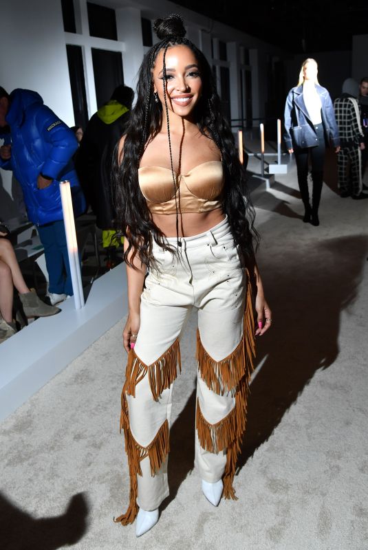 TINASHE at Palm Angels Fashion Show at NYFW in New York 02/09/2020