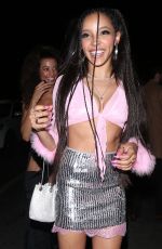 TINASHE Leaves Hyde in West Hollywood 02/06/2020