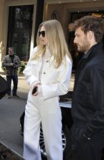 TONI GARRN and Alex Pettyfer Leaves Their Hotel in Milan 02/23/2020