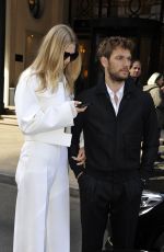 TONI GARRN and Alex Pettyfer Leaves Their Hotel in Milan 02/23/2020