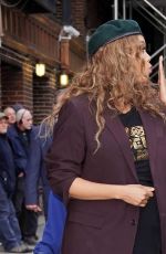 TYRA BANKS Out and About in New York 02/24/2020