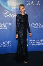 UMA THURMAN at 2020 Hollywood for the Global Ocean Gala in Beverly Hills 02/06/2020