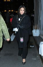 VANESSA HUDGENS Arrives Broadway in New York 02/20/2020