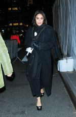 VANESSA HUDGENS Arrives Broadway in New York 02/20/2020