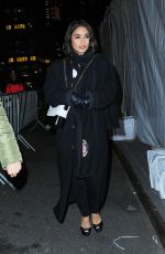 VANESSA HUDGENS Arrives Broadway in New York 02/20/2020
