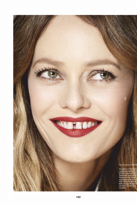 VANESSA PARADIS in Elle Magazine, Russia March 2020