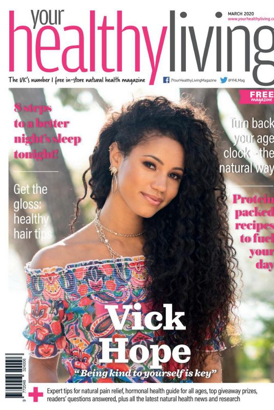 VICK HOPE in Your Healthy Living Magazine, March 2020