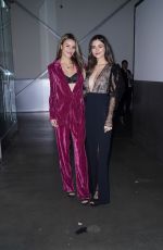 VICTORIA JUSTICE and MADISON REED at Pamela Roland Fashion Show in New York 02/07/2020
