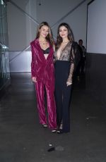 VICTORIA JUSTICE and MADISON REED at Pamela Roland Fashion Show in New York 02/07/2020