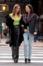 VICTORIA JUSTICE and MADISON REED Out in New York 02/05/2020