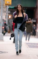 VICTORIA JUSTICE and MADISON REED Out in New York 02/05/2020
