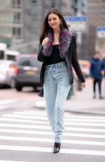 VICTORIA JUSTICE and MADISON REED Out in New York 02/05/2020