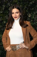 VICTORIA JUSTICE at Alice & Olivia Fashion Show at NYFW in New York 02/10/2020