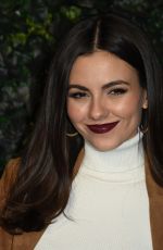 VICTORIA JUSTICE at Alice & Olivia Fashion Show at NYFW in New York 02/10/2020