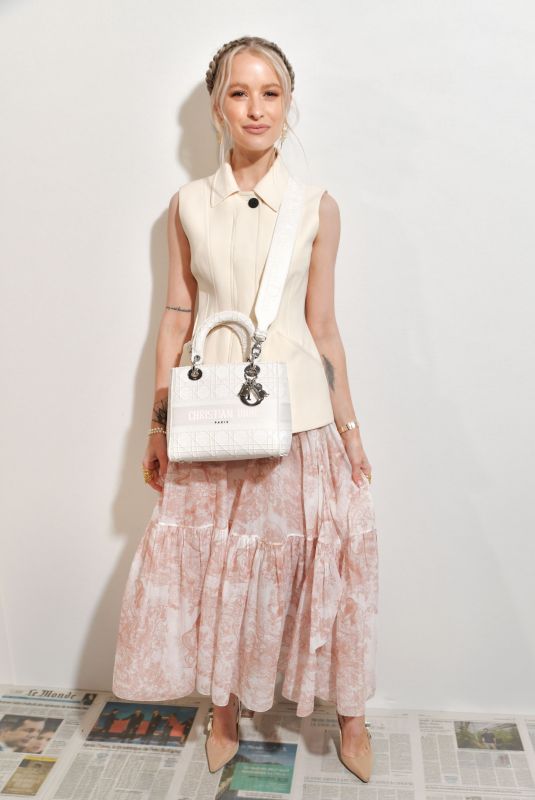 VICTORIA MAGRATH at Dior Show at Paris Fashion Week 02/25/2020