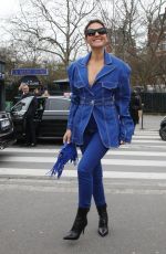 VIRGINIE LEDOYEN at Balmain Fashion Show in Paris 02/28/2020