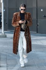 VITTORIA CERETTI Arrives at Versace Show at Milan Fashion Week 02/21/2020