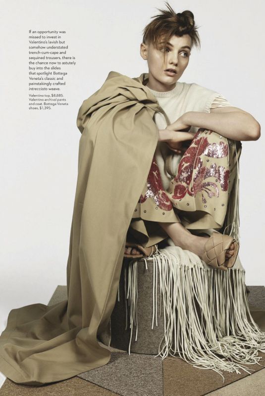 VITTORIA CERETTI in Vogue Magazine, Australia February 2020