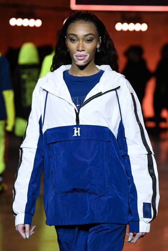 WINNIE HARLOW at TommyNow Show at London Fashion Week 02/16/2020