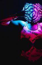 WWE - Naomi, Glow In The Dark Photoshoot
