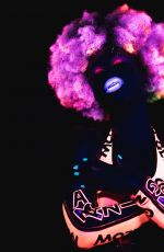WWE - Naomi, Glow In The Dark Photoshoot