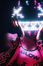 WWE - Naomi, Glow In The Dark Photoshoot