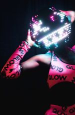 WWE - Naomi, Glow In The Dark Photoshoot