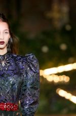 YASMIN WIJNALDUM at Rodarte Runway Show at New York Fashion Week 02/11/2020