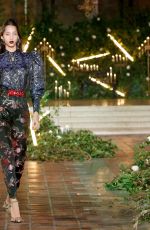 YASMIN WIJNALDUM at Rodarte Runway Show at New York Fashion Week 02/11/2020