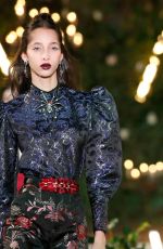 YASMIN WIJNALDUM at Rodarte Runway Show at New York Fashion Week 02/11/2020