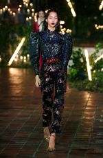 YASMIN WIJNALDUM at Rodarte Runway Show at New York Fashion Week 02/11/2020