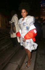 ZAZIE BEETS at Rodarte Show at New York Fashion Week 02/11/2020