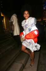 ZAZIE BEETS at Rodarte Show at New York Fashion Week 02/11/2020