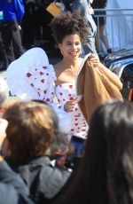 ZAZIE BEETZ Arrives at Film Independent Spirit Awards in Santa Monica 02/08/2020