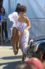 ZAZIE BEETZ Arrives at Film Independent Spirit Awards in Santa Monica 02/08/2020