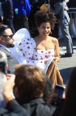 ZAZIE BEETZ Arrives at Film Independent Spirit Awards in Santa Monica 02/08/2020