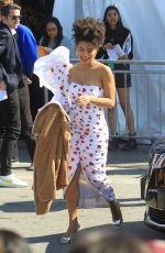 ZAZIE BEETZ Arrives at Film Independent Spirit Awards in Santa Monica 02/08/2020